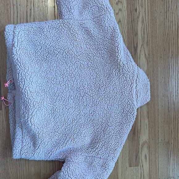 Light pink Urban Outfitters teddy coat size small - Picture 4 of 4